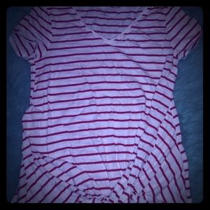 Maurices striped crop top size Small